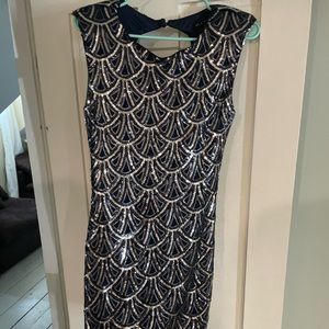 Short sequin dress